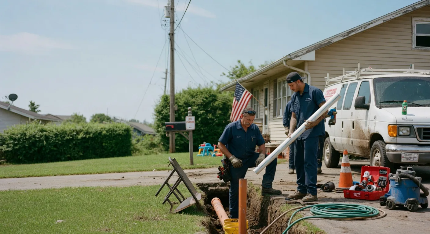 Drain Cleaning in Gallaway, TN